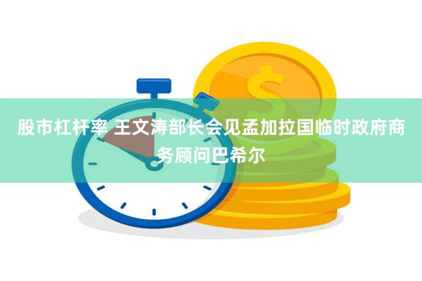 股市杠杆率 王文涛部长会见孟加拉国临时政府商务顾问巴希尔
